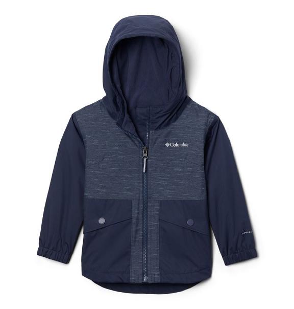 Columbia Rainy Trails Fleece Jacket Blue For Girls NZ98652 New Zealand